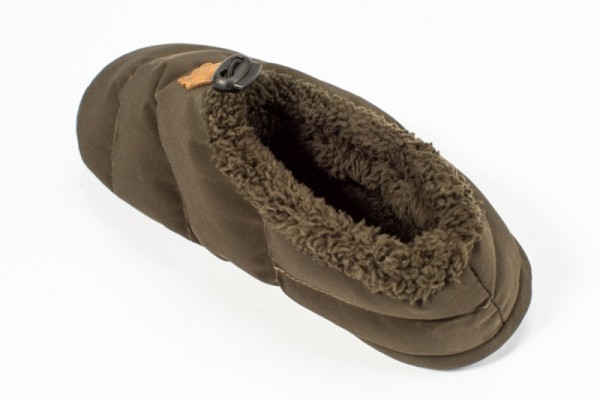 Nash ZT Bivvy Slipper Size 11 Hausschuh Fleece gefüttert Zeltschuh Gummisohle